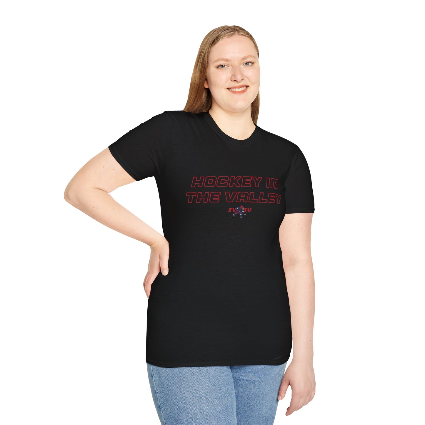 Hockey in the Valley Unisex soft-styleT-Shirt