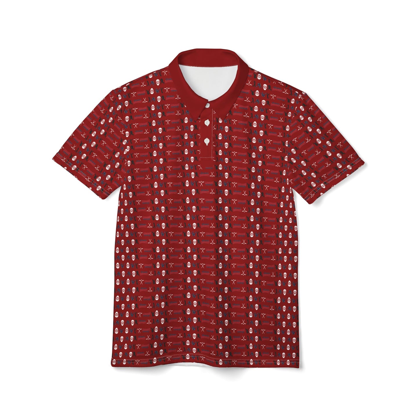 Cardinal All Over Print Polo