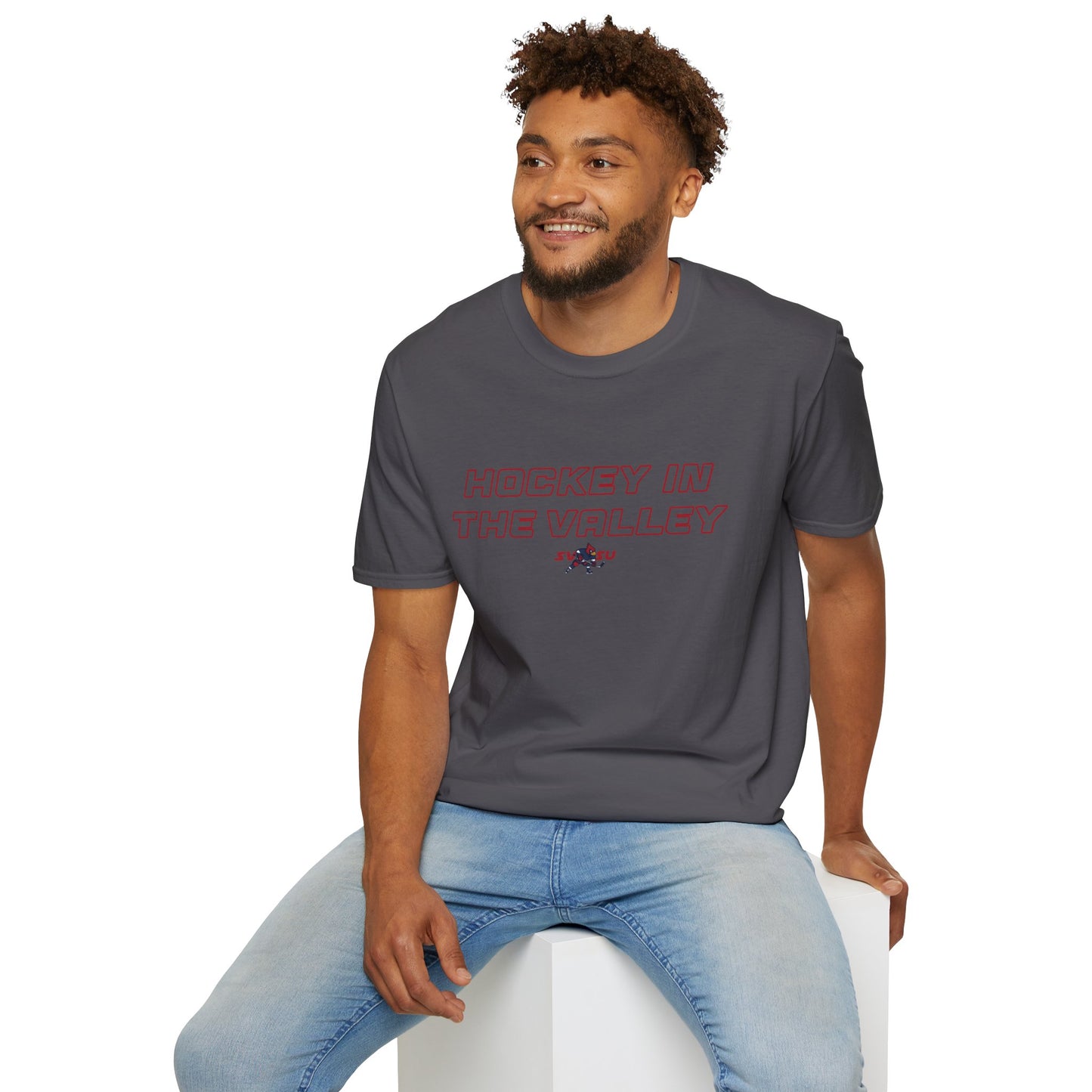 Hockey in the Valley Unisex soft-styleT-Shirt