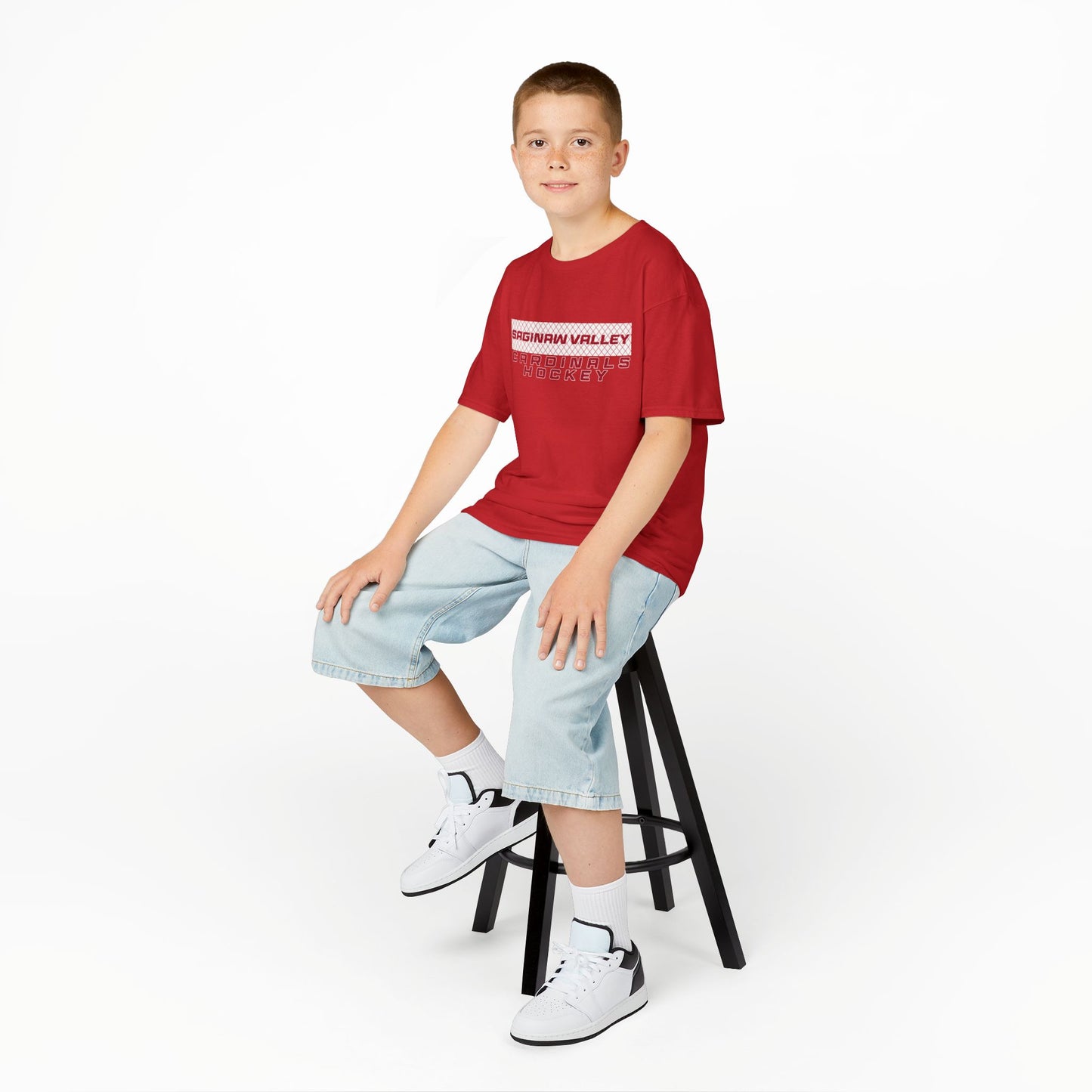 Cardinals Hockey - Youth Heavy Cotton Tee