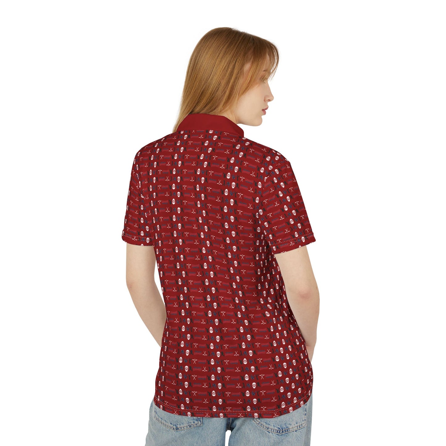 Cardinal All Over Print Polo