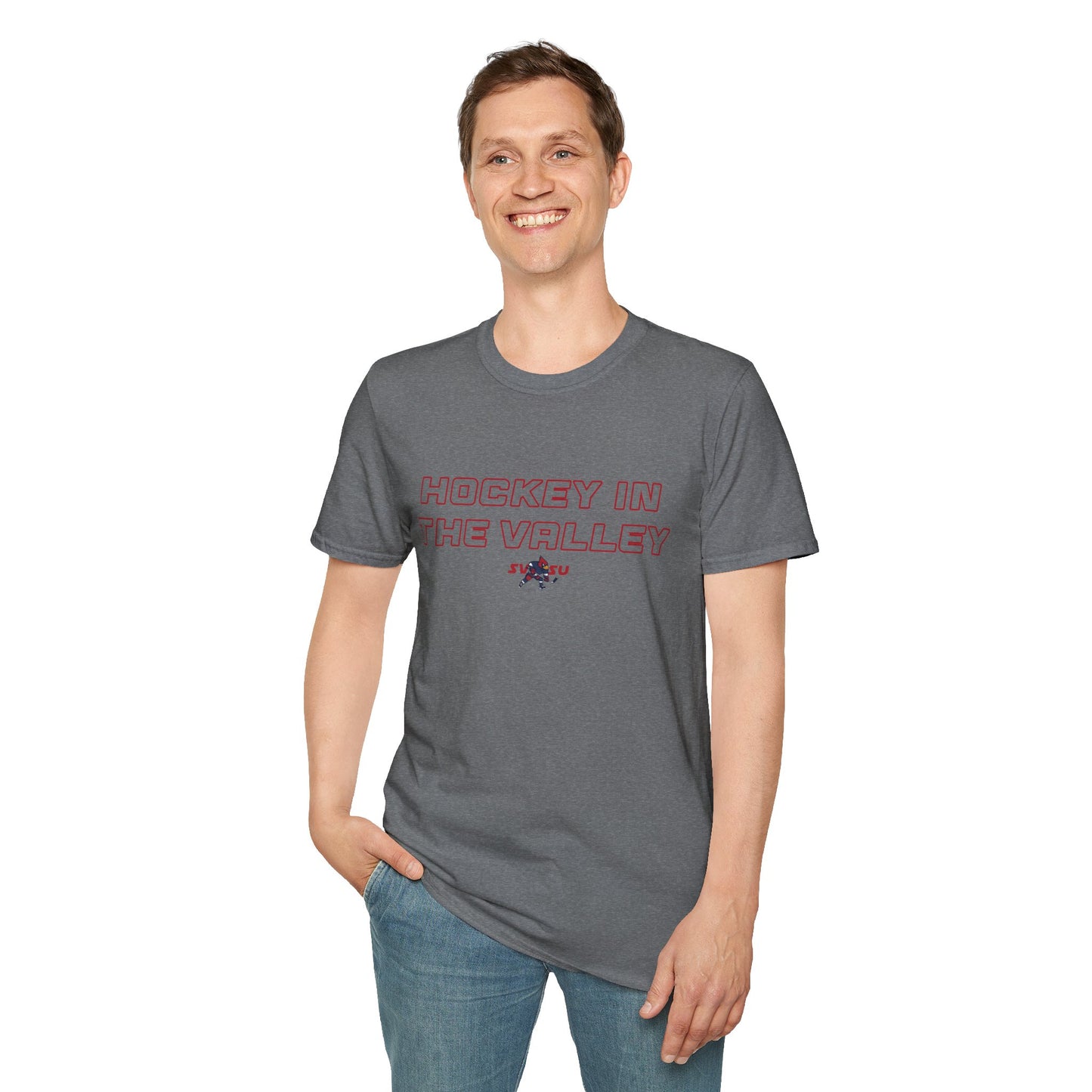 Hockey in the Valley Unisex soft-styleT-Shirt