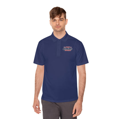 SVSU Cardinals Hockey Men's Polo - DTF print