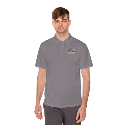 SVSU Cardinals Hockey Men's Polo - DTF print
