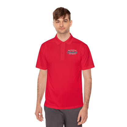 SVSU Cardinals Hockey Men's Polo - DTF print