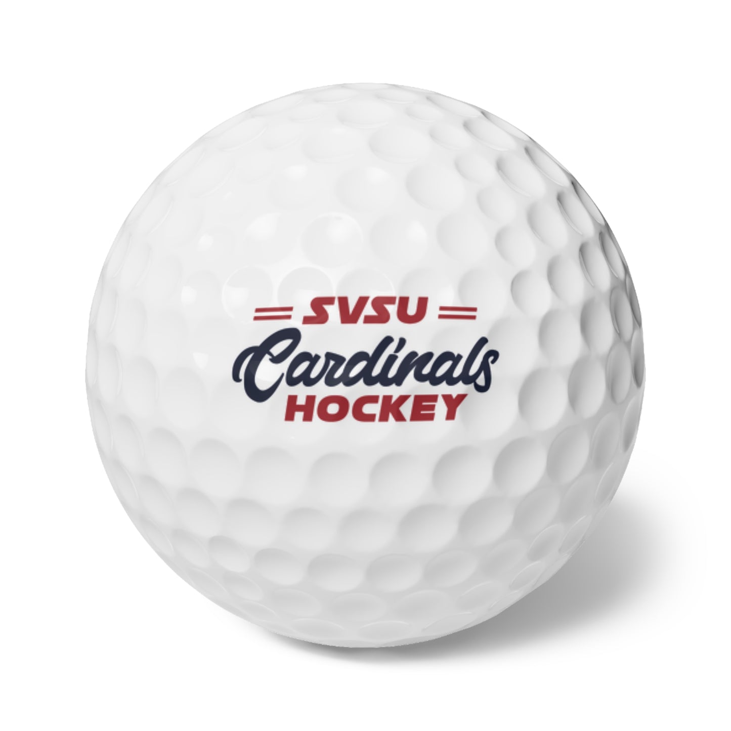 SVSU Cardinals - Titleist TruFeel Golf Balls - 1 Dozen